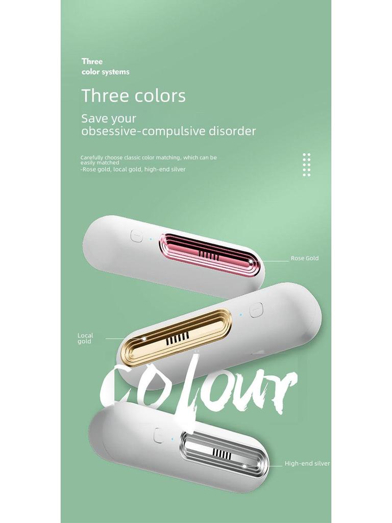 Portable Ozone Purifier for Fridge & Bathroom Deodorization and Sterilization