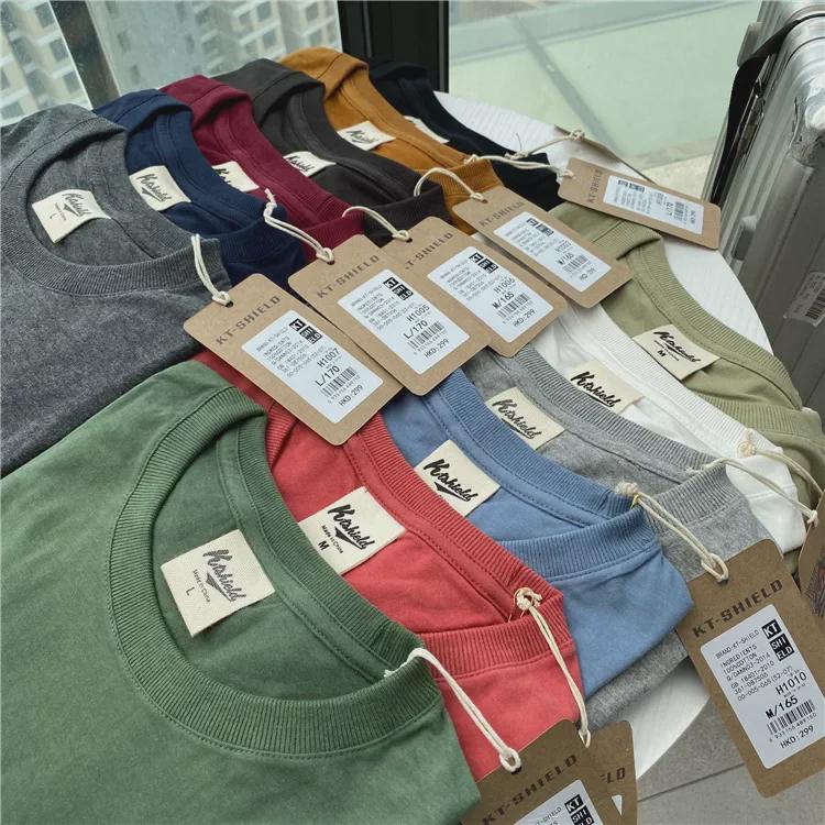 HK Fashion: 2020 Trendy Korean Men's T-Shirt In Vibrant Summer Colors, Made from Premium Xinjiang Cotton