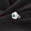 Gioielli in Argento Fatti a Mano con Apatite, Anello in Argento Sterling 925, Bellissimi Gioielli con Pietre Preziose Fatti a Mano, Anello con Apatite per Lei