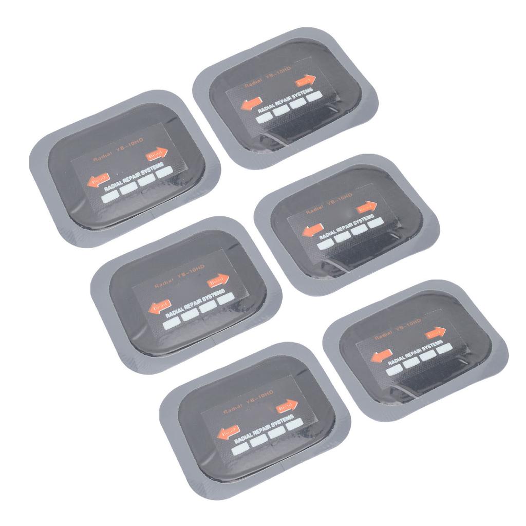 40Pcs Radial Tire Repair Patches 65x80mm Universal Rubber Tire Patch Kit for Cars Motorcycles Trucks