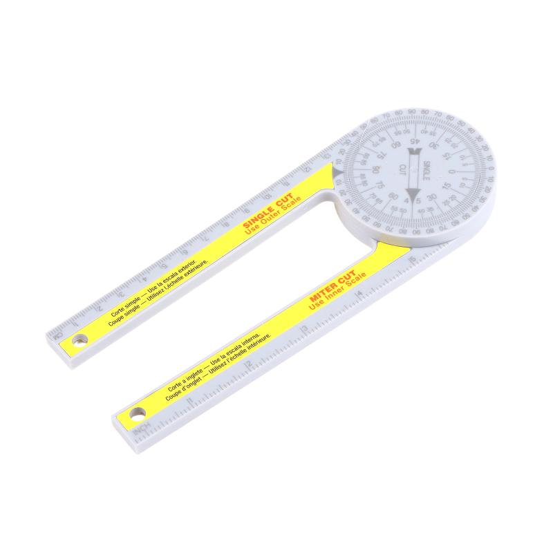 Professional Miter Saw Protractor Angle Finder Precision Miter Angle Finder Plumbers Woodworking Scale Mitre Saw Measuring Tool