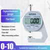 Digital Thickness Gauge High Precision Unit Conversion Pressing Operation Quick Measurement Thickness Measuring Gauge Meter Tool for Home