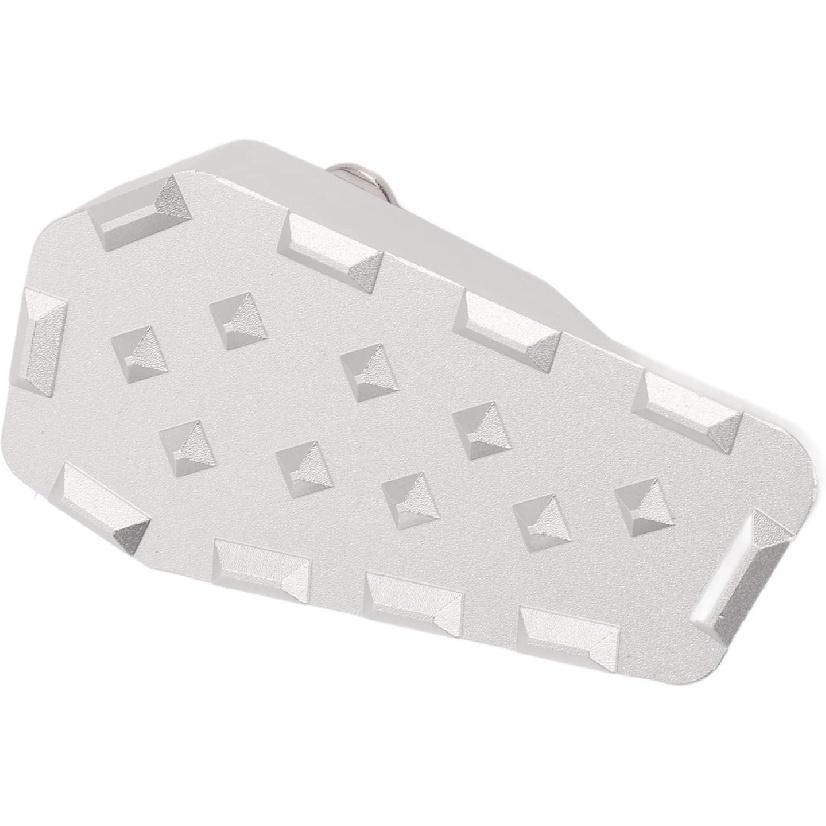 Motorcycle Foot Brake Pad, Fydun Foot Brake Lever Enlarge Pedal Aluminium alloy Rear Brake Extender Pad Extension for S1000XR 2015‑2019(Silver)