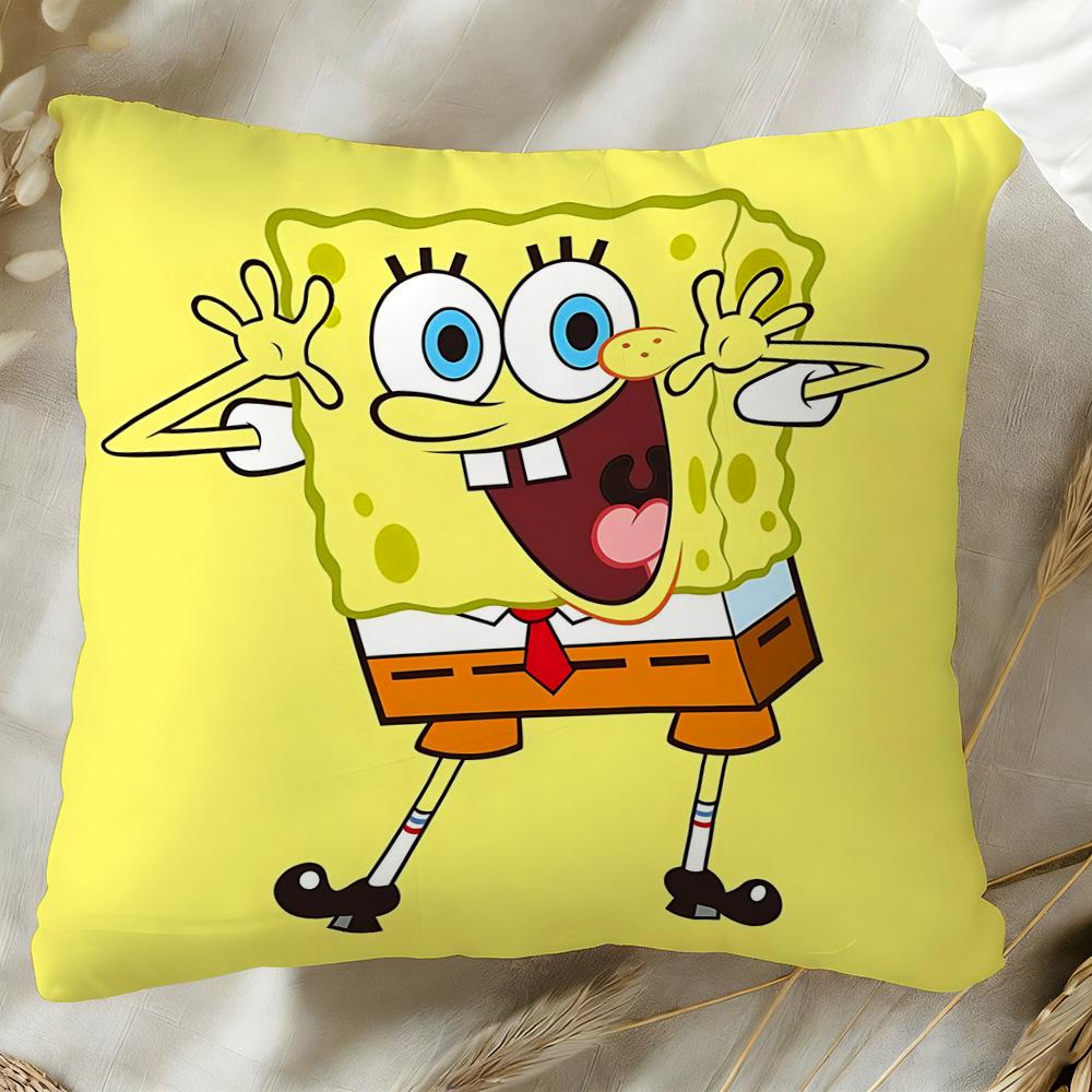 Modern Home Decoration S-Sponge B-Bob Decorative Pillows Personalized Gifts Pillow Cases Covers For Living Room Cushions Cushion