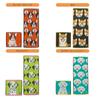 Marushin Wonderful Peace Love Eyes Face French 0765001300 Towel, Bulldog, Dog/Cat Design, Cute, Antibacterial, Odor-Resistant, 100% Cotton,