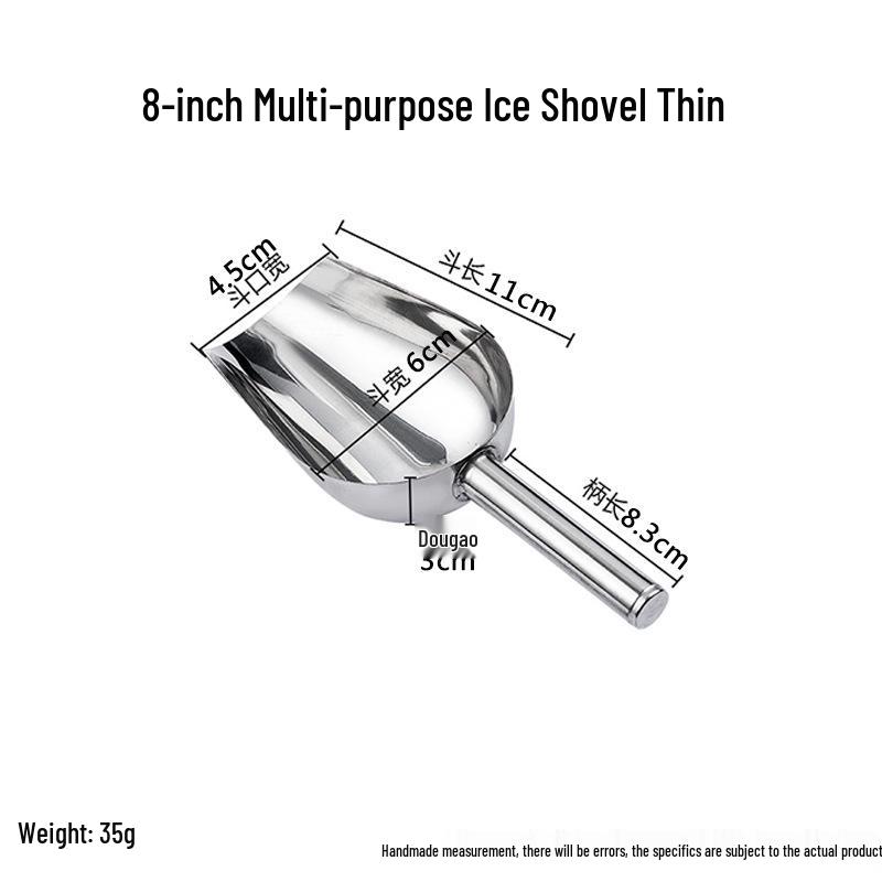 

Ложка для льда и пищевая лопатка из нержавеющей стали для молочного чая и рисовой муки