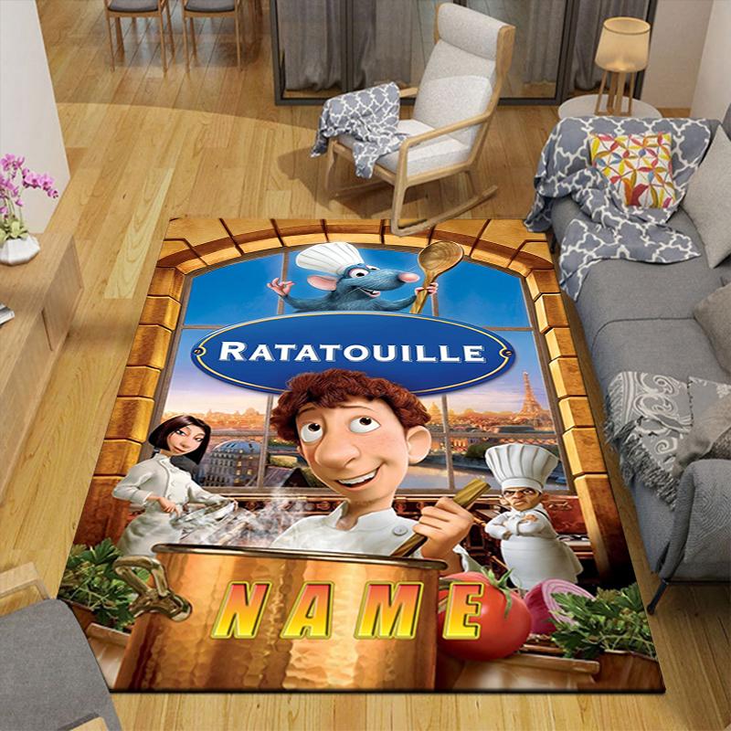 Custom 1Pc Ratatouille Adventure Poster Rug Office Carpet Indoor Outdoor Entrance Doormat Nonslip Soft And Comfortable Living Room D916236