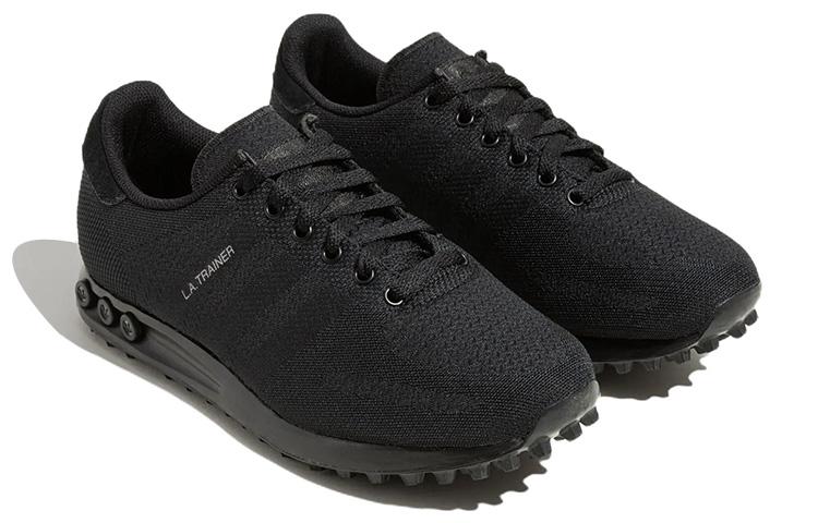 La Trainer Adidas Originals Weave 'Triple Black' S78340