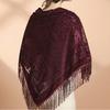 Women's Velvet Shawl and Wrap for Outwear Evening Party Prom Dress Accessories Scarf Large Square Shawl and Wraps