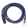 JORINDO XLR Male To 3.5mm Jack Balanced Signal Cable XLR To 18inch Microphone Connection