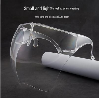 Transparent Full Face Shield - Anti-Fog, Anti-Wind, Dust & Fume Protection