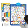 new Talking Wall Charts for Kids Talking Bilingual Interactive Toy Music Spanish And English Preschool Wall Posters for Ages 3-8