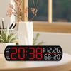 Digital Alarm Clock Desk Clocks Decorative Large Numbers LED Display for Table Home