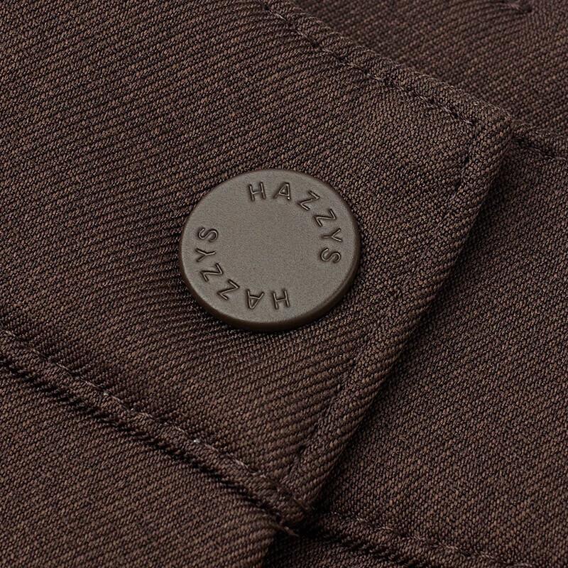 HAZZYS Damen Unifarbene Commuter Freizeithose