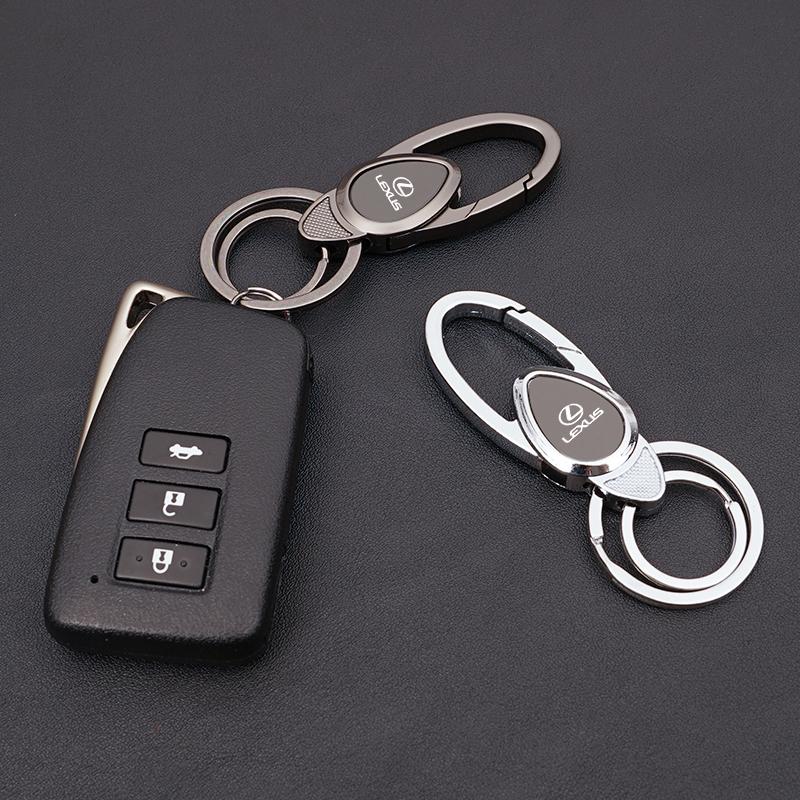 1Pcs Zinc Alloy Car Styling Key Ring Keychain Decor Pendant Tire Valve Cap For Lexus F-SPORT ES RX NX LS UX LX IS300 IS430 RX350 YV6