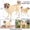 Oenux Kitty Dog Animals Model Action Figure Siamese Husky Pug Rottweiler Puppy Figurines PVC Cute Collection Toy Kids Gift