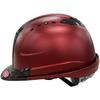 TOYO SAFETY Metallic Matte 391FSMMRD Helmet, Red, No.