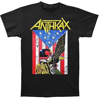 Anthrax I Am The Law Judge Dredd Mens T-shirt High-end Luxury Is for Both Men and Women Top Y2k 2026 Summer