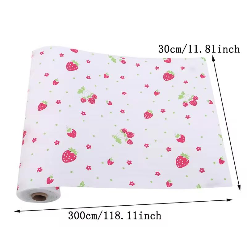 30x300cm Reusable Drawer Mat Contact Paper Cabinet Moisture-proof Waterproof Dust Proof Non-slip Kitchen Table Shelf Liner Pad