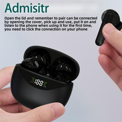New Wireless TWS Low Latency Touch Digital Display Gaming 5.1 Bluetooth Headset