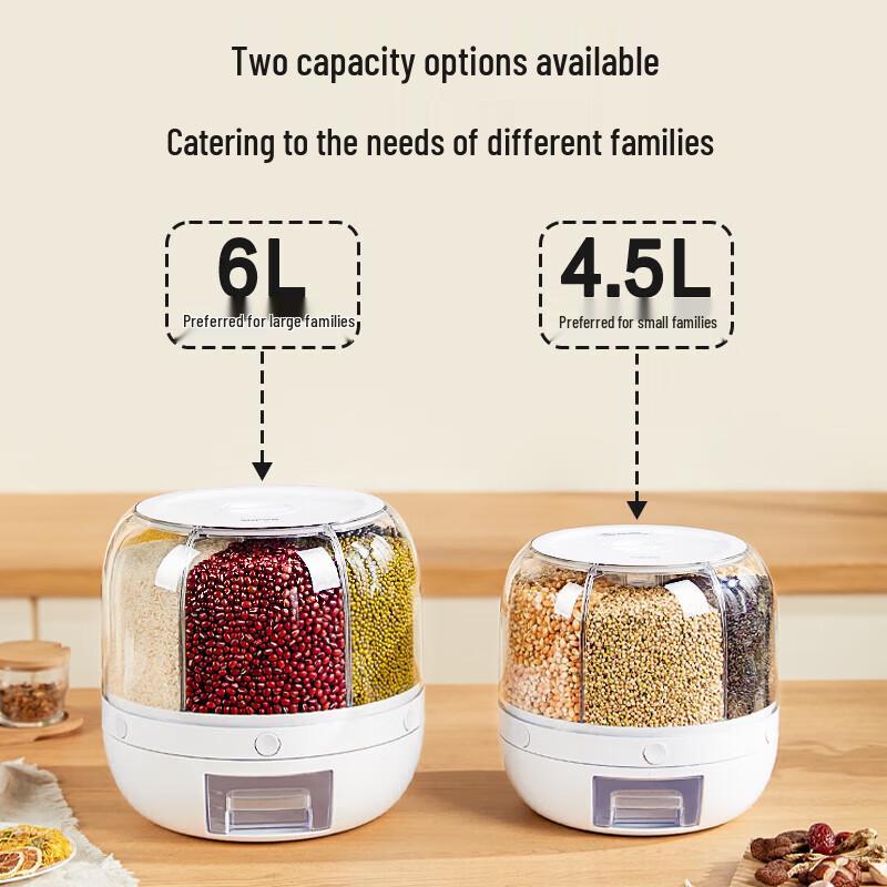 Supor 4.5L Divided Multi-Grain Dispenser