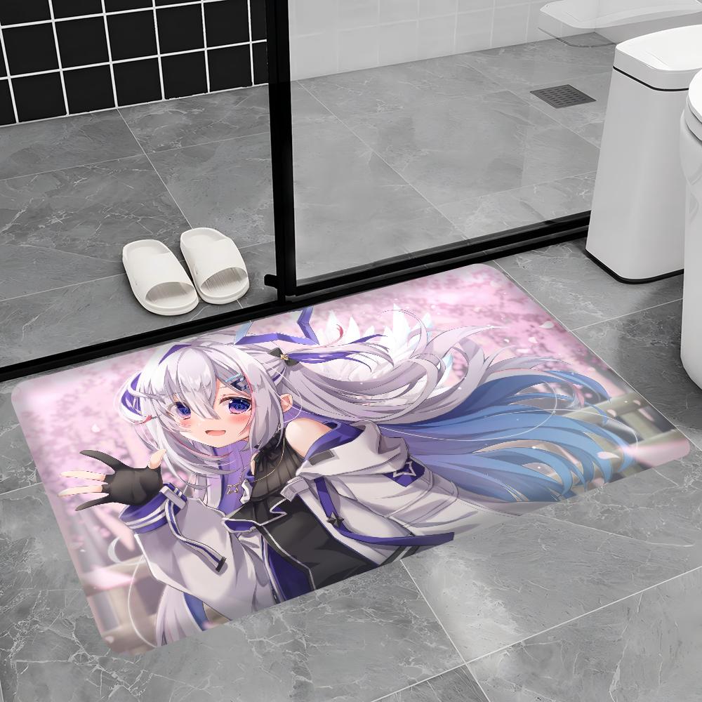 Hololive Amane Kanata Floor Mat Retro Multiple Choice Living Room Kitchen Rug Non-Slip Modern Home Decor