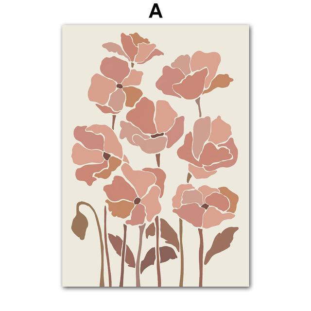 Matisse Wall Art Malba na plátně Severské Plakáty a grafiky Abstraktní nástěnné obrazy pro obývací pokoj Dekor Interior Decor Bez rámu