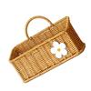 Wall Mount Basket with Hanging Handle Decoration for Vegetable Ginger Garlic