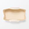 MUJI Cotton Canvas Soft Box with Handle, Slim Large, Approx. W37 x D185 x H26cm, 23090001, Clothing