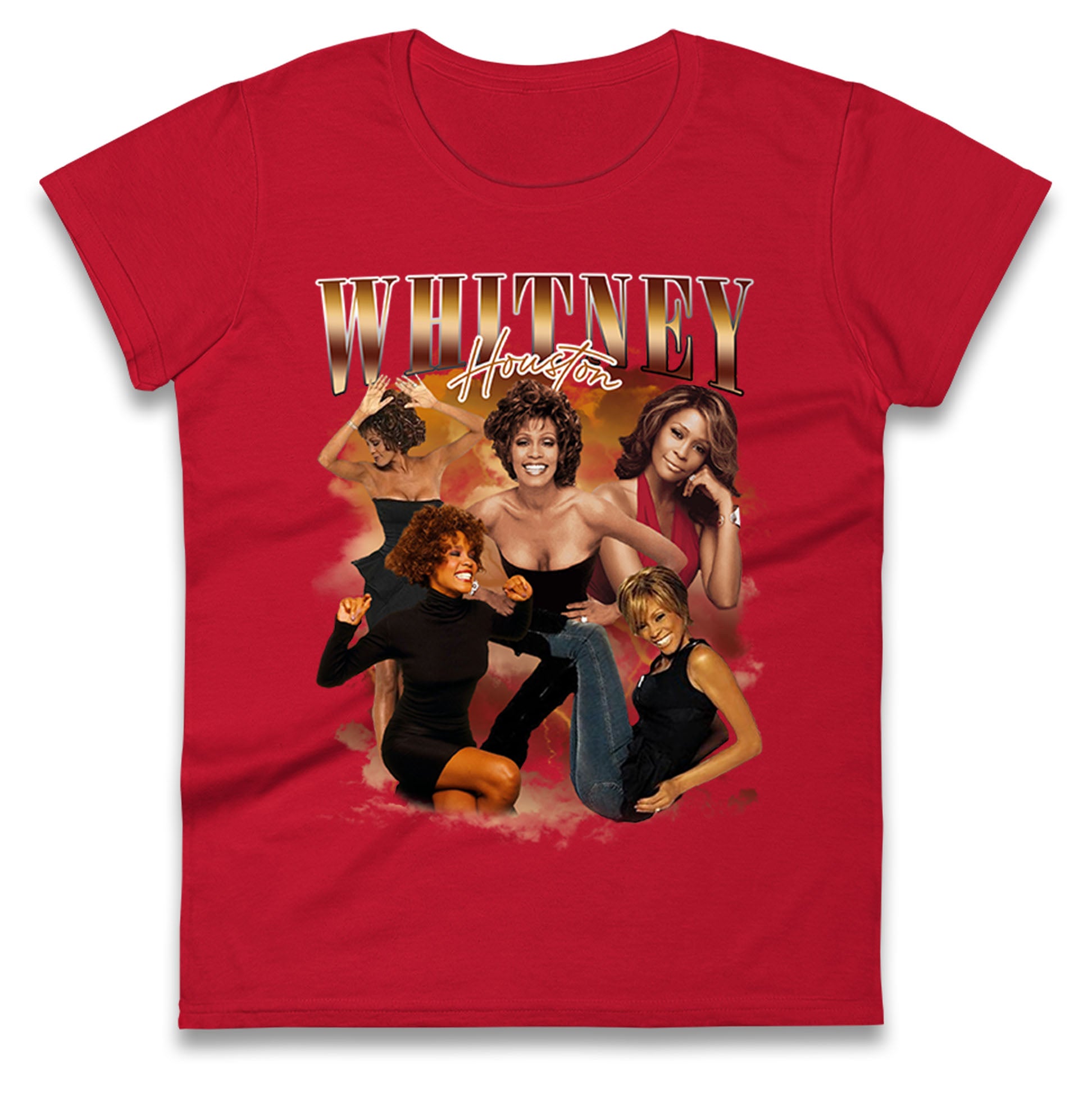 Whitney Houston Bootleg Womens T Shirt Mens Tops Tees Unisex M