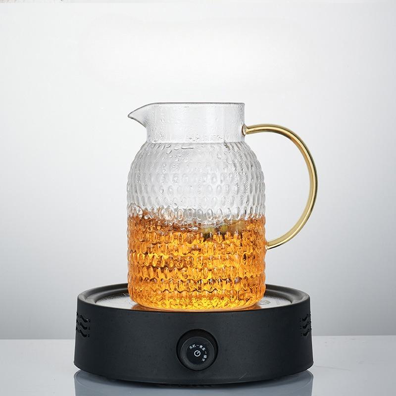 High Borosilicate Glass Cool Kettle Cold Kettle Summer Kettle High Temperature Resistant Household Large Capacity High Value Set