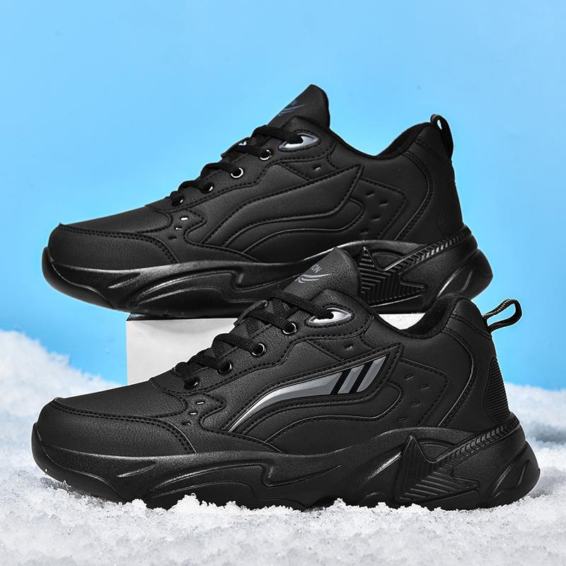 2025 Autumn and Winter Warm Water Velvet Couple Cotton Shoes Men's and Women's Sports Shoes Large Size Men's and Women's Casual Shoes