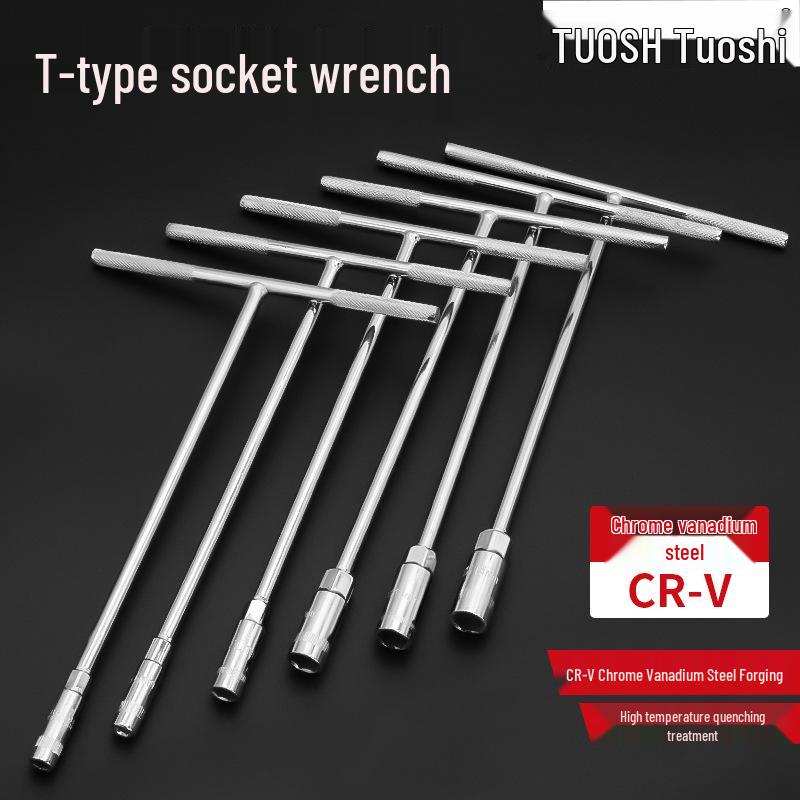 T-Handle Extended Hex Socket Wrench Set for Cars & Motorcycles