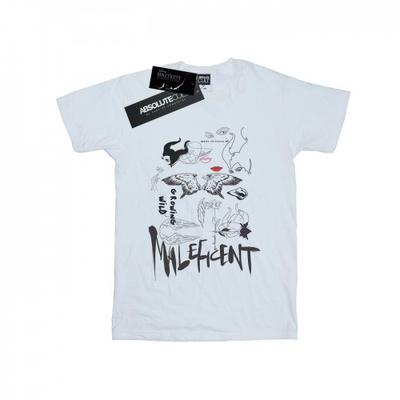 Disney Mens Maleficent Mistress Of Evil Growing Wild Collage T-Shirt