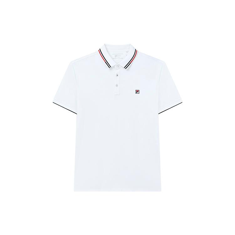 FILA MODERN HERITAGE SS22 Поло Мужская Стандартное Белое F11M221101FWT XXL
