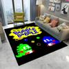 Tappeto Tappetino Decorativo per Casa Soggiorno Camera da Letto Divano Zerbino, Tappeto per Area Giochi Bambini Tappetino Antiscivolo, Gioco Cartoon Bubble Bobble Tappeto per Gamer