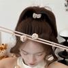 Mno Color Sense Flower Spring Hair Tie Color Knot Hair Tie Hair Styling Color Random