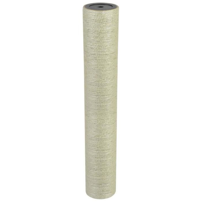 VidaXL Cat Scratching Post 8 X 50 Cm 8 Mm Beige