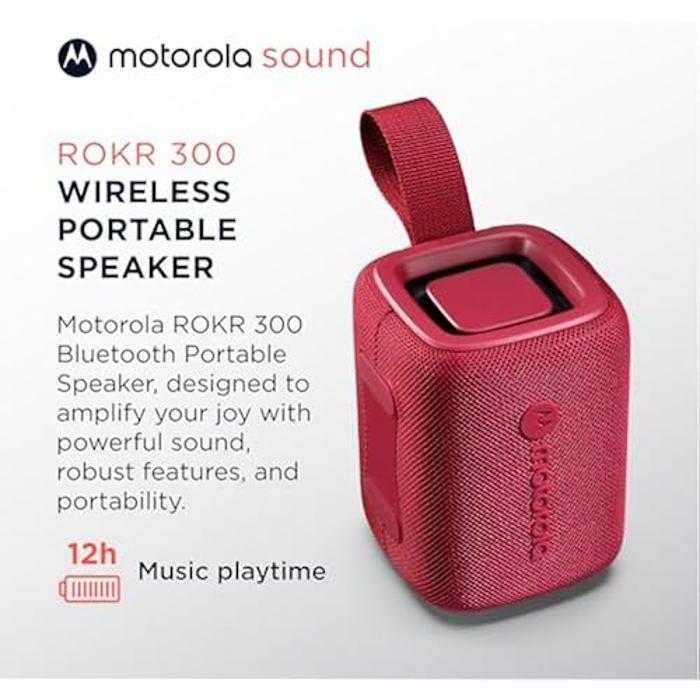 Enceinte Bluetooth - MOTOROLA - ROKR 300 - 7W - IP67 - Autonomie 12h