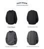 High-End American Men's Heavyweight Letter Print Hoodie - 2025 Autumn Trendy Spliced Loose Base Layer Shirt