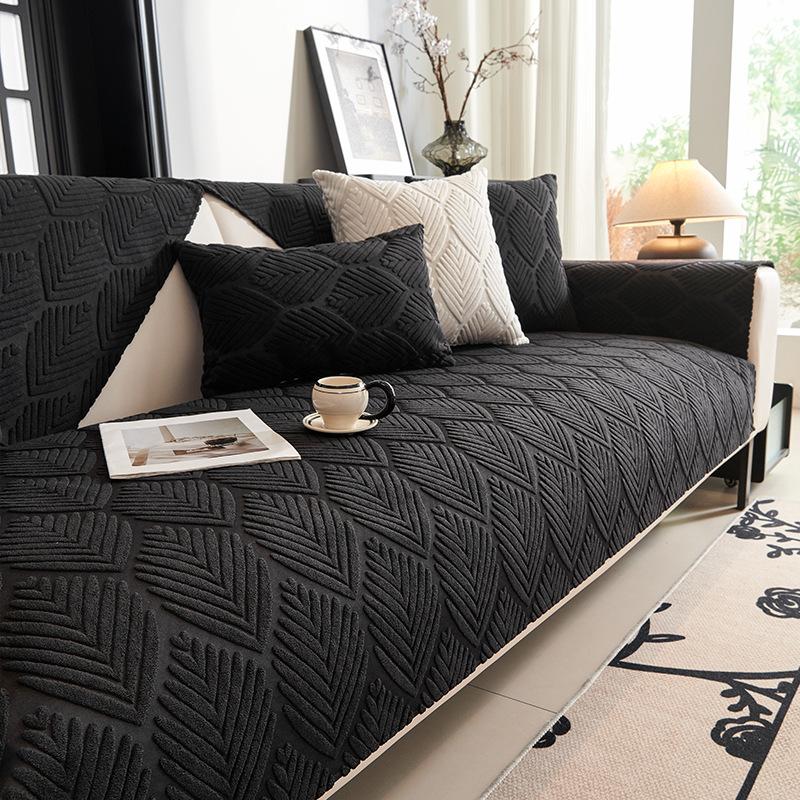 

Special Jacquard Fleece Sofa Cushion, Autumn And Winter Non-Slip Thickened Seat Cushion, High-End Sofa Cover, Seat Cushion Cover 70*70cm