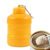 Small Powder Container With Carabiner Travel Container For Powder Storage Bottle Shaker Bin Insulated Canister Leak-Proof For