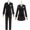 Gioco Persona 5 Amamiya Ren Kasumi Yoshizawa Cosplay Uomo Donna Uniforme Scolastica Unisex Costume di Halloween Festa Set Uniforme Nera