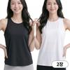 Navava Women Yoga Tank Top Unbalanced Back Open Nt3425 1+1
