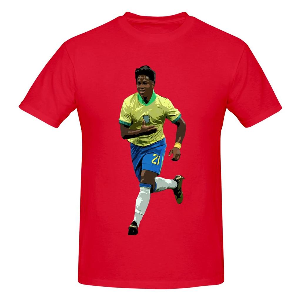 Endrick Brazil 2026 T Shirts Graphic Y2k Summer Quality Unisexs Wounisex T Shirt Clothing