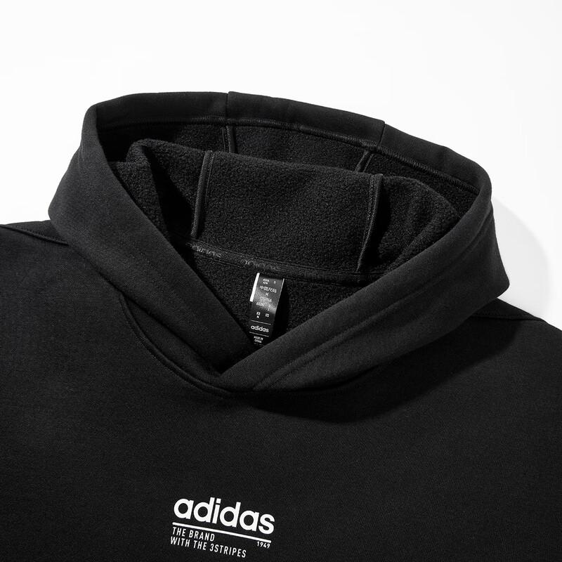Adidas Men's Trendy Hooded Pullover Sweatshirt