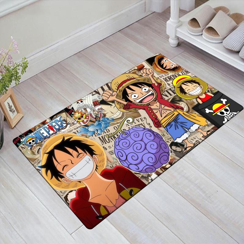 Anime One-Piece Adventure Carpet Rug for Living Room Bedroom Home Sofa Decoration,Kids play Non-slip Floor Mat