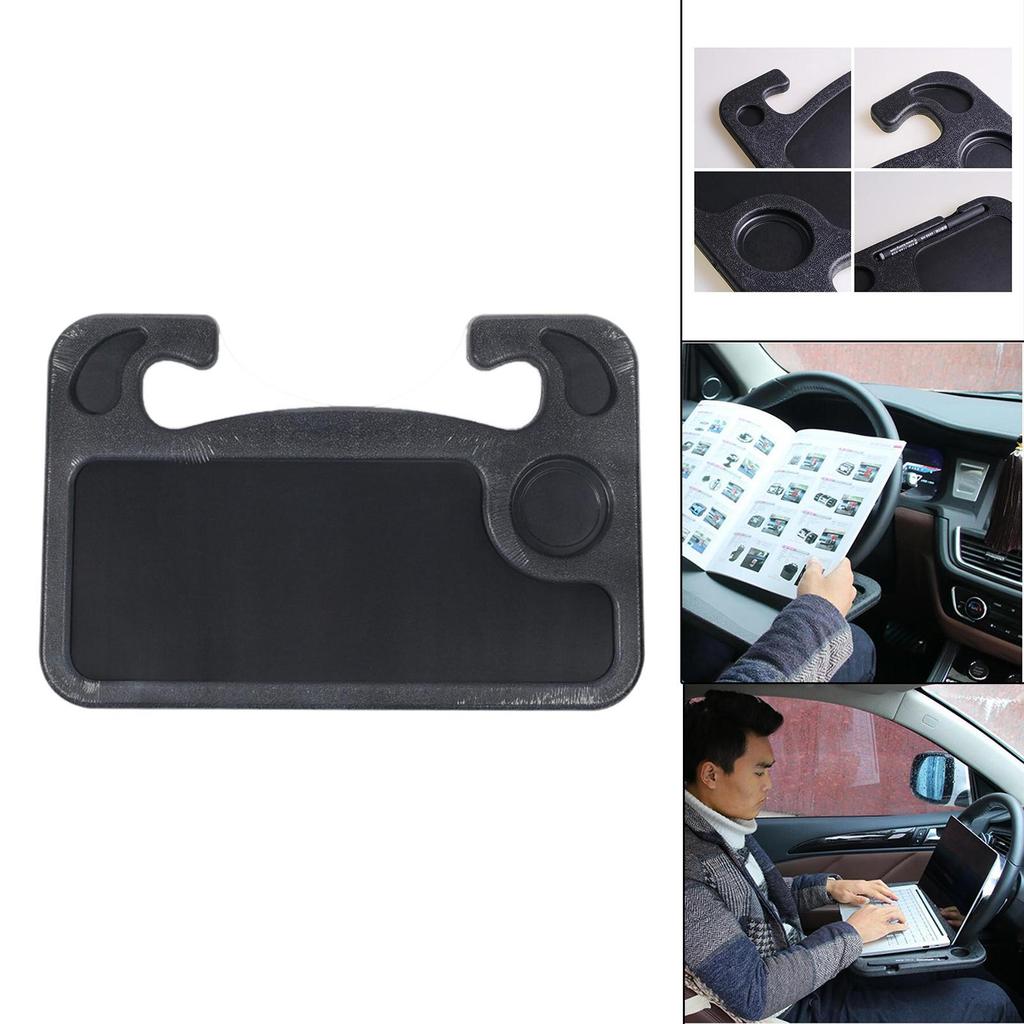 Auto Steering Wheel Desk, Laptop, Tablet, Or Notebook Car Travel Table, Food Eating , for
