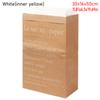 Party Supplies Sundries Organize Home Decoration Desktop Ornament Double Layers Vase Flowerpot Kraft Paper Bag Storage Basket