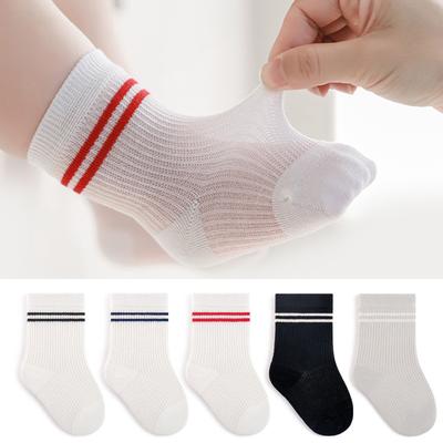 Soft Baby Socks Summer Socks For Boys Breathable Kids Socks Cute Cotton Children's Socks For Children